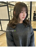 レア 渋谷(Le'a) 大人かわいい柔らかベージュカラー♪kyoka