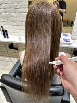 フリーラ 横浜(freera) 髪質改善サラサラプレミアム大人ガーリー韓国ミディアムAライン