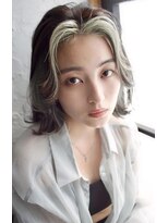 アール 北千住店(ar) くびれミディ/フェイスフレーミング/インナーカラー/北千住