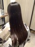 《髪質改善メニュー》カット＋酸性ストレート＋トリートメント