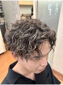男の色気を引き出すパーマ