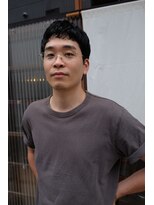 ノフ(knof)&nbsp;メンズマッシュショート × ニュアンスパーマ × ピンパーマ