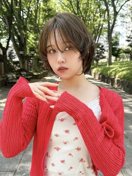 ロンドエニカ 大宮(Lond enika) ショート/ハイライトカラー/白髪/白髪ぼかし/くびれヘア/大宮