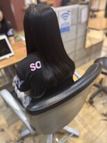 フレンズ ラソラ札幌(friend's)&nbsp;札幌白石＊顔周りレイヤー/ストレートパーマ〈ｓ〉