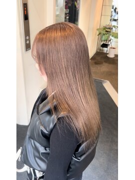 ダブル アンダーバー サロン(W_SALON) 【W_SALON 河原町】ミルクティーグレージュ/髪質改善