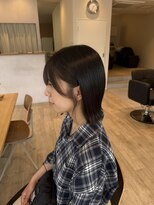 ナイアバイアヌエヌエ(naia by anuenue)&nbsp;切りっぱなしボブ