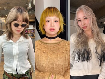 マーケット(MARKET)の写真/今の気分にちょうどいいデザインカラーをご提案♪MARKETではブリーチダメージを抑えサラサラな仕上がりに◎