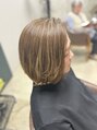 ルースヘアー(luz hair)&nbsp;白髪染めを使わないことでベージュ系カラーも叶う