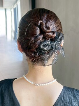 アルバム 渋谷パルコ(ALBUM) ロング大人ガーリーおくれ毛前髪カット_ba575332