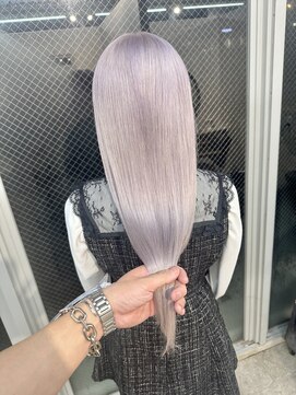 ラニヘアサロン(lani hair salon) ホワイトカラー/ホワイトグレージュ/ブリーチ/ダブルカラー