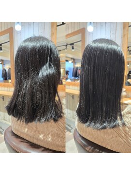 ストーク トウキョウ(stoke TOKYO) 縮毛矯正で気になるうねりと…