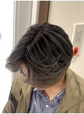 初カラーでも明るくなりすぎないナチュラルメンズバレイヤージ