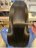 自然な艶髪へ♪髪質改善縮毛矯正×サブリミック美髪ストレート