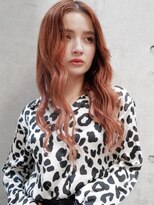 ALLEN hair 武庫之荘店　髪質改善&トリートメント【8月中旬OPEN（予定）】&nbsp;ウェーブヘア/テラコッタ/オレンジブラウン/艶カラー