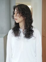キーダ(KEEDA)&nbsp;デザインパーマ/セミロング/スパイラルパーマ