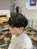 【平日夜限定】明日の元気応援◎カット+パーマ　仕事帰りにオススメ♪