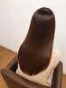 【エイジング毛や表面のパヤつきに】微還元トリートメント+カット