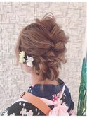 浴衣のアレンジ