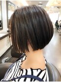 【hair&make bis】白髪をぼかすハイライトカラー