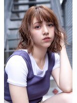 エイミー(Aimee)&nbsp;Aimeeゆるふわミディ×オレンジページュ