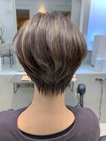 テトヘアー(teto hair)&nbsp;マッシュショート、ハイライト、マニッシュショート