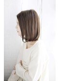 吉祥寺3分/ウォーターフォール毛先パーマ黒髪ことりベージュ/028