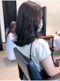 【橿渕昭希】ブリーチ無しネイビーブラック