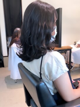 シェルハ(SHELHA) 【橿渕昭希】ブリーチ無しネイビーブラック