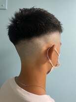 ネウィ ジャム 町田(newi JAM)&nbsp;爽やかツーブロック刈り上げ束感アップバング