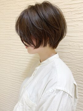 モリオ フロム ロンドン サッポロファクトリー店(morio FROM LONDON) 【morio】2021年ショート大人かわいい似合わせ丸みショート