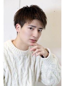 リップスヘアー 銀座(LIPPS hair) ビジカジ対応！アップバングショート