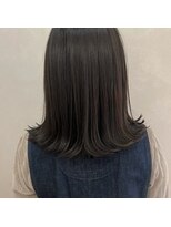 アンドワン 自由が丘(＆ONE)&nbsp;【&ONE 自由が丘】グレージュ　× 切りっぱなしスタイル