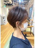 ぺたんこ解消♪大人のふんわりショート