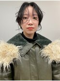 ニュアンスパーマ ハンサムショート ヘアセット ケアカラー 20代
