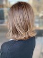 ヘアドレッシング インプローブ 前橋(hair dressing improve)&nbsp;透明感を出すにも、白髪ぼかすにも、表面のみのハイライトで◎