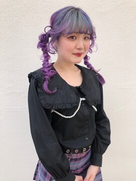 チックタック モーガン モデル(TICK-TOCK MORGAN Model) ブルーパープルグラデーション