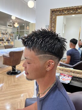 コワファースト  させぼ五番街店(COIFF1RST) フェード×アップバング☆