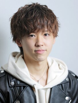 ラヴィ 千葉中央店(LAVIE) 波巻き/マッシュパーマ/ウルフ/ハイライト＜理容室＞千葉/メンズ