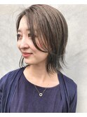 外ハネレイヤーボブ◎stylist赤木