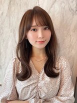 プアメリア 名古屋(Puamelia)&nbsp;トリートメント ブリーチなしダブルカラー 前髪縮毛矯正