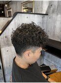ショートなプードルパーマ