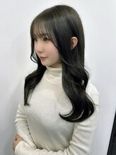 イーラ(era) RENYA☆ ブリーチなし オリーブグレージュ  イメチェン