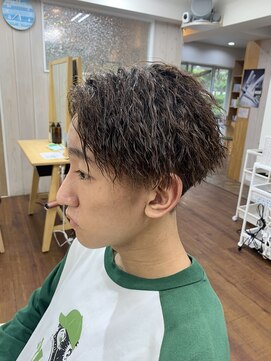 リミエ(RIMIE) #メンズパーマ #メンズスタイル