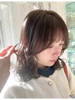 オブヘアー 宮崎台店(Of HAIR) 赤みを抑えた透明感カラー（ブリーチなし）