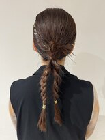 ミスト(mist) 〔mist:Yoko〕 編みおろし/カチモリ/あみおろし/結婚式 #35