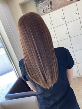 ヘアースペース ブイ(hair space V) 『nao』明るめブラウンベージュ