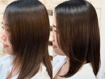 リバイブ ヘア アンド スパ(Revive HAIR&SPA)の写真/クセやうねりや広がりにもう悩まない【Revive】の縮毛矯正でサラツヤ髪を手に入れて柔らかくまとまる美髪へ