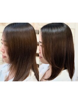 クセやうねりや広がりにもう悩まない【Revive】の縮毛矯正でサラツヤ髪を手に入れて柔らかくまとまる美髪へ