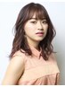 【パーマ】動きがほしい方★カット+ゆるふわパーマ+TR　￥12,500