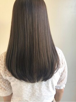 バサ 花小金井店(BASSA)の写真/自然な仕上がりで毛先まで艶々に☆低ダメージにこだわり、今までの縮毛矯正とは違う自然な仕上がりを実現◎